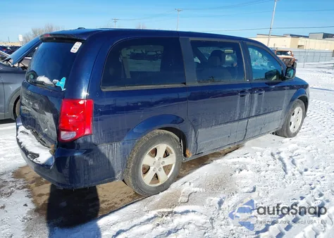 2013 Dodge Grand Caravan Se z USA, uszkodzony, nr VIN 2C4RDGBG9DR725882